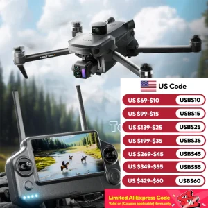 P7 MAX High-end Professional GPS Drone 8K With Screen Remote Control