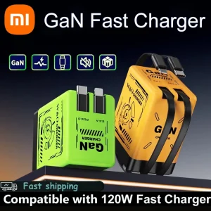 XIAOMI GaN Charger Compatible with 120W Fast Charger
