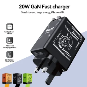 20W GaN Fast Charging USB C Charger