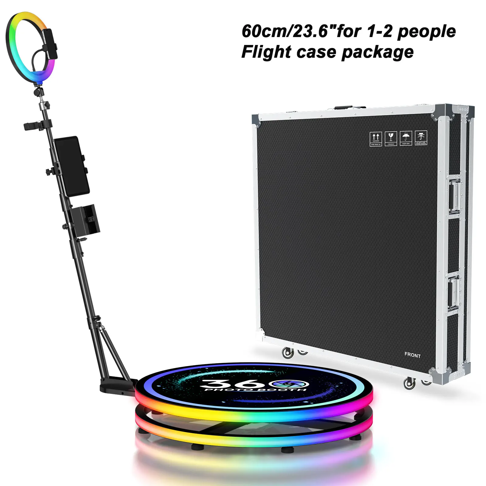 360 Photo Booth for Events with Flight Case - Image 8