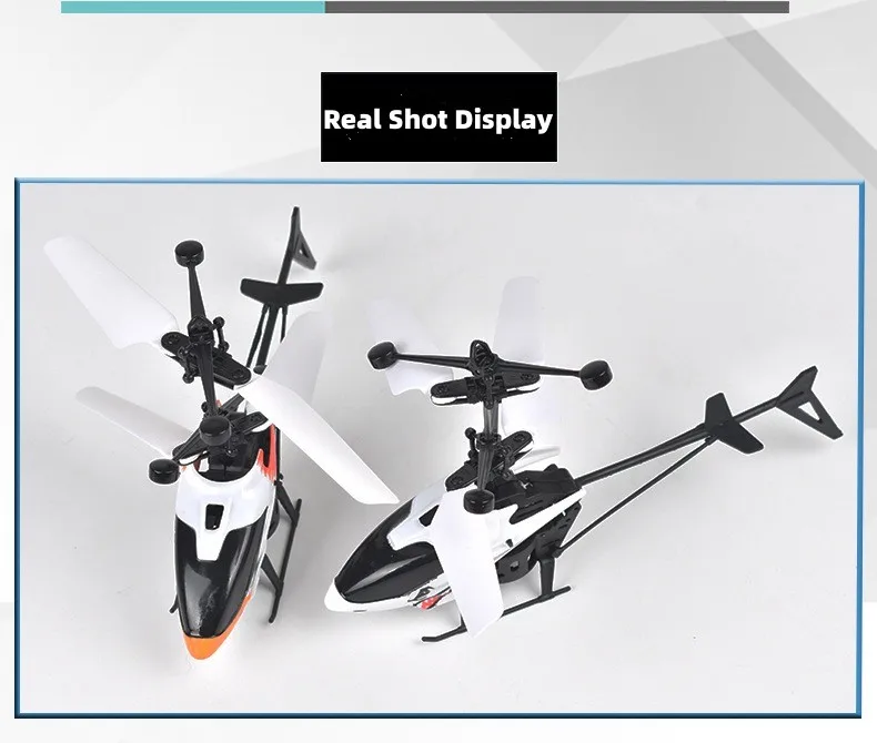 Mini 2-Channel Simulated Aircraft Gesture Sensor Control Aircraft Flight Helicopter Luminous Children's Toy Holiday Kids Gift - Image 23