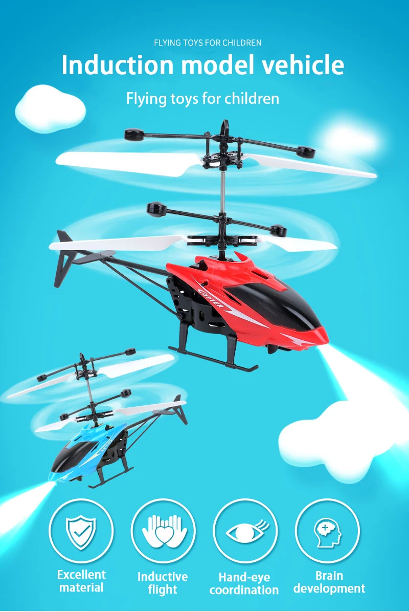 Rechargeable Mini RC Drone Remote Safe Fall-resistant - Image 10
