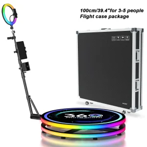360 Photo Booth for Events with Flight Case - Thumbnail Image 9
