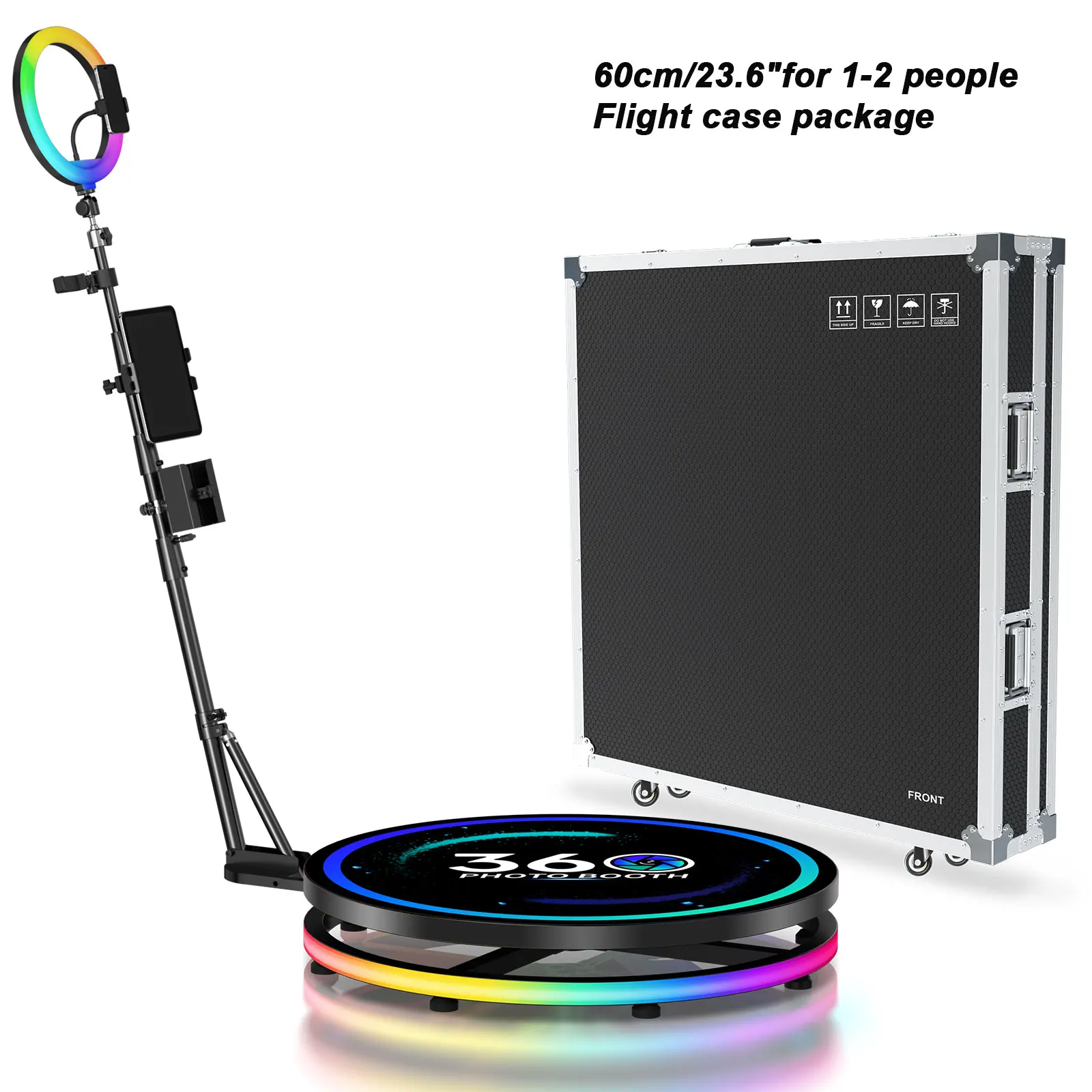 360 Photo Booth for Events with Flight Case - Image 11