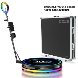 360 Photo Booth for Events with Flight Case - Thumbnail Image 12