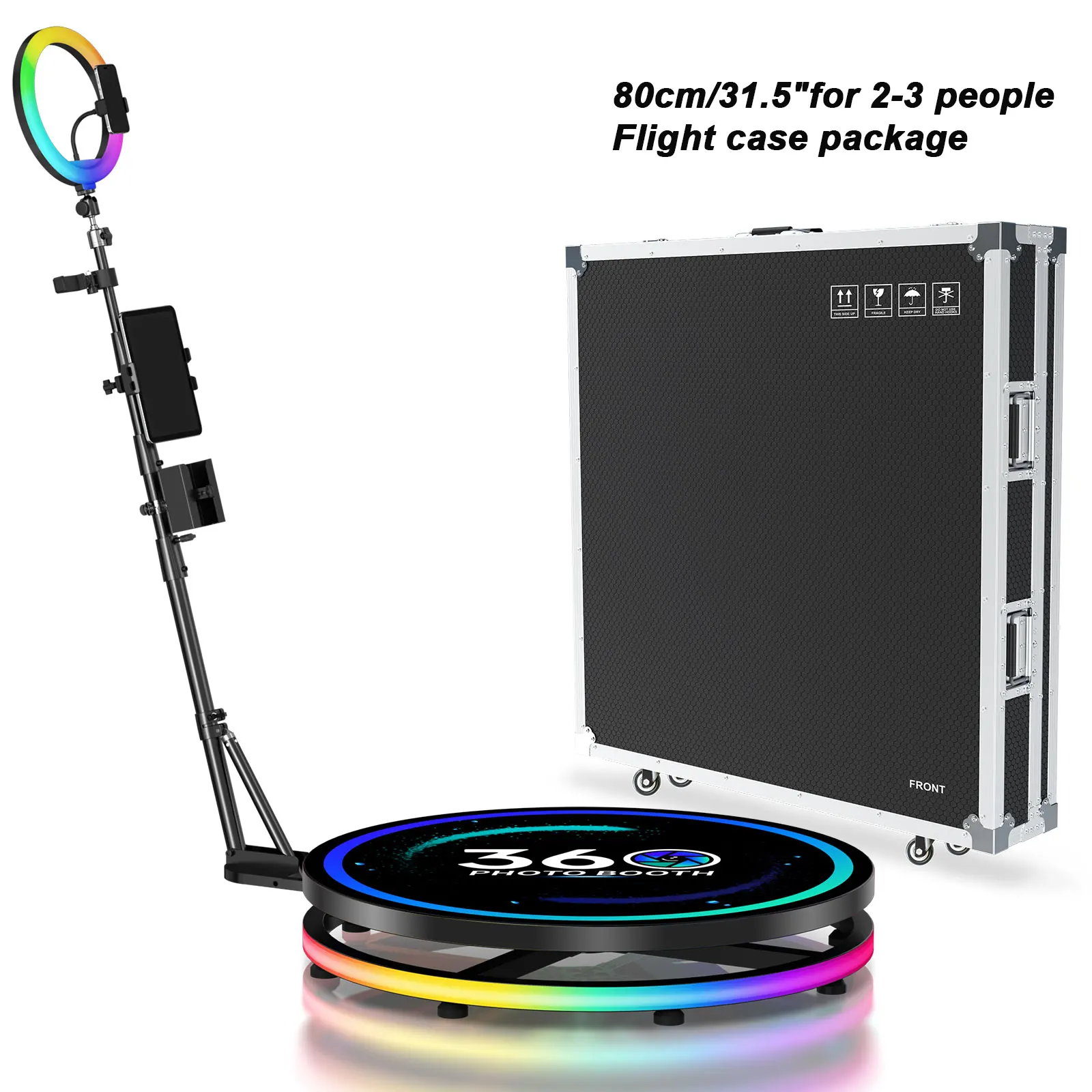 360 Photo Booth for Events with Flight Case - Image 12
