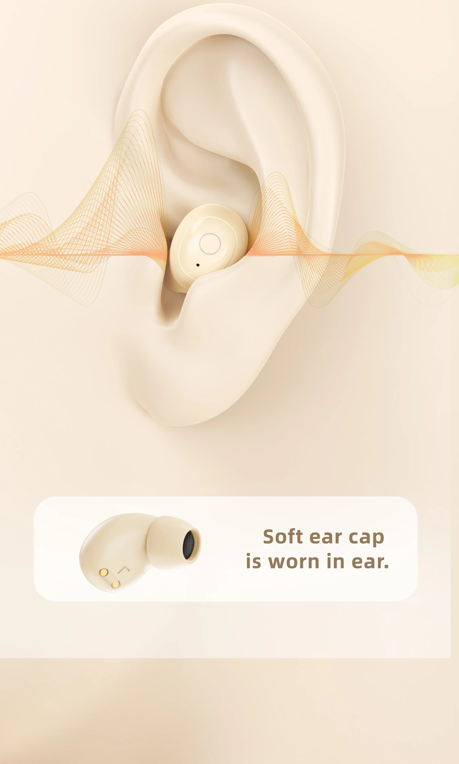 Bluetooth earphones sleep earbuds with long battery life - Image 20