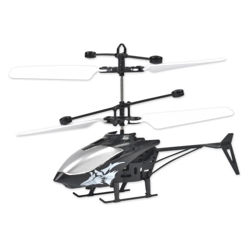 Mini 2-Channel Simulated Aircraft Gesture Sensor Control Aircraft Flight Helicopter Luminous Children's Toy Holiday Kids Gift - Image 5