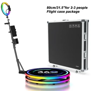 360 Photo Booth for Events with Flight Case - Thumbnail Image 7