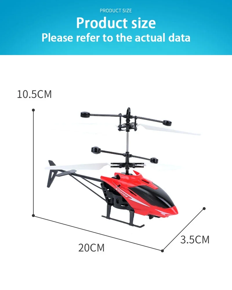 Rechargeable Mini RC Drone Remote Safe Fall-resistant - Image 18