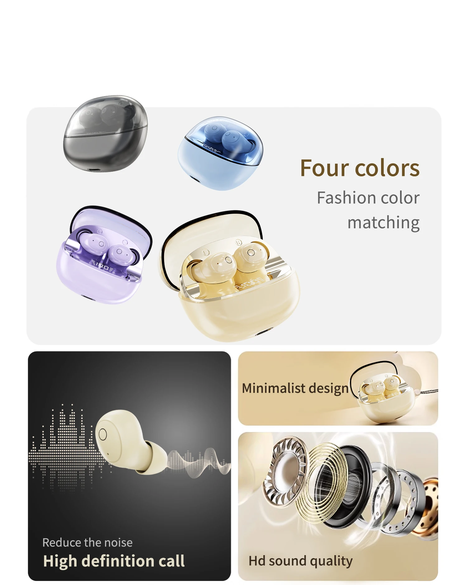 Bluetooth earphones sleep earbuds with long battery life - Image 13
