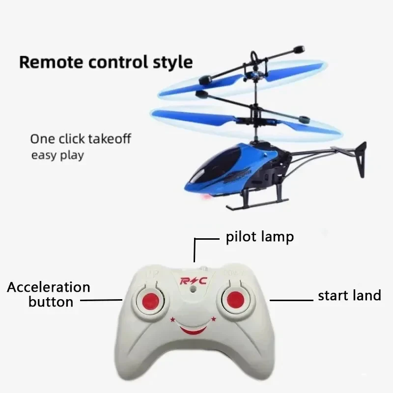 Rechargeable Mini RC Drone Remote Safe Fall-resistant - Image 1