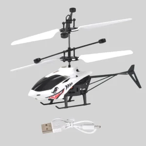 Mini 2-Channel Simulated Aircraft Gesture Sensor Control Aircraft Flight Helicopter Luminous Children's Toy Holiday Kids Gift - Thumbnail Image 7