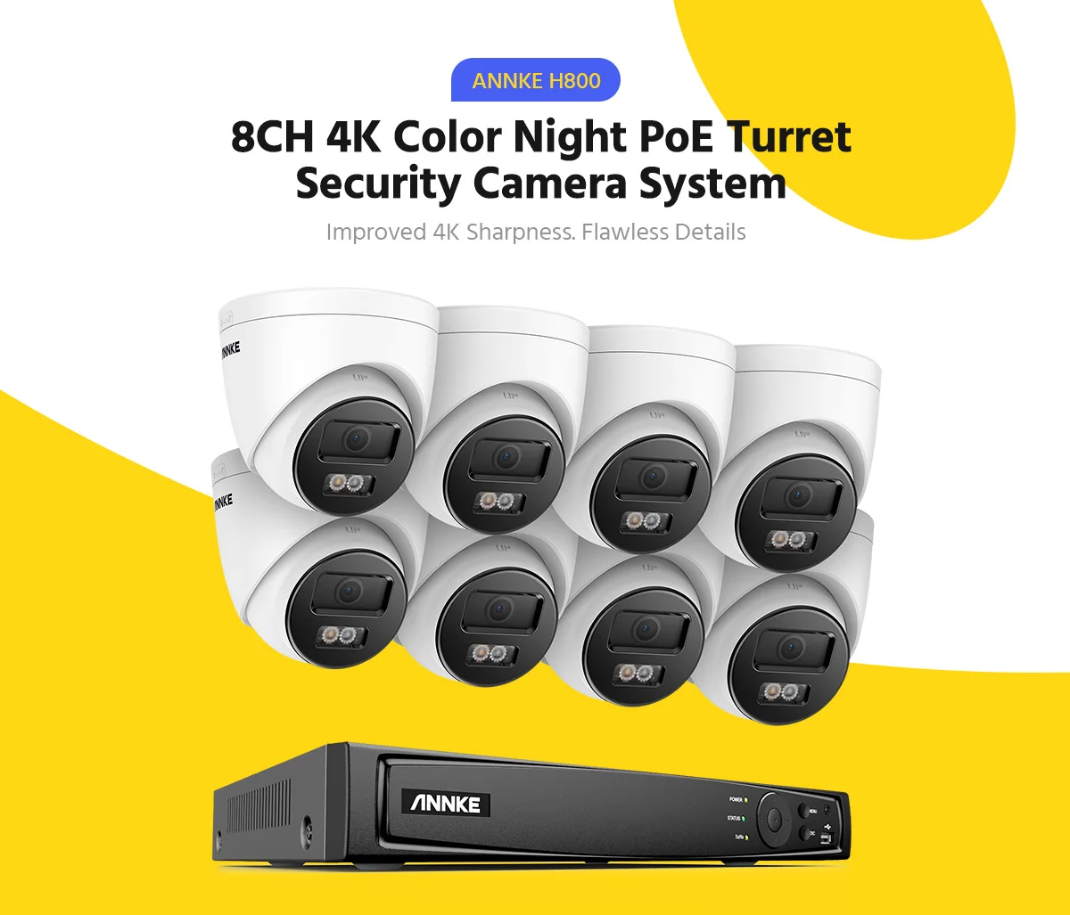 ANNKE 4K Ultra HD POE Video Surveillance System - Image 18