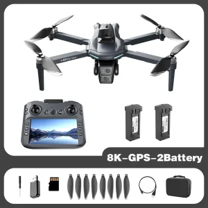 XIAOMI XT606 GPS Drone 8K HD Professional dual camera - Thumbnail Image 7