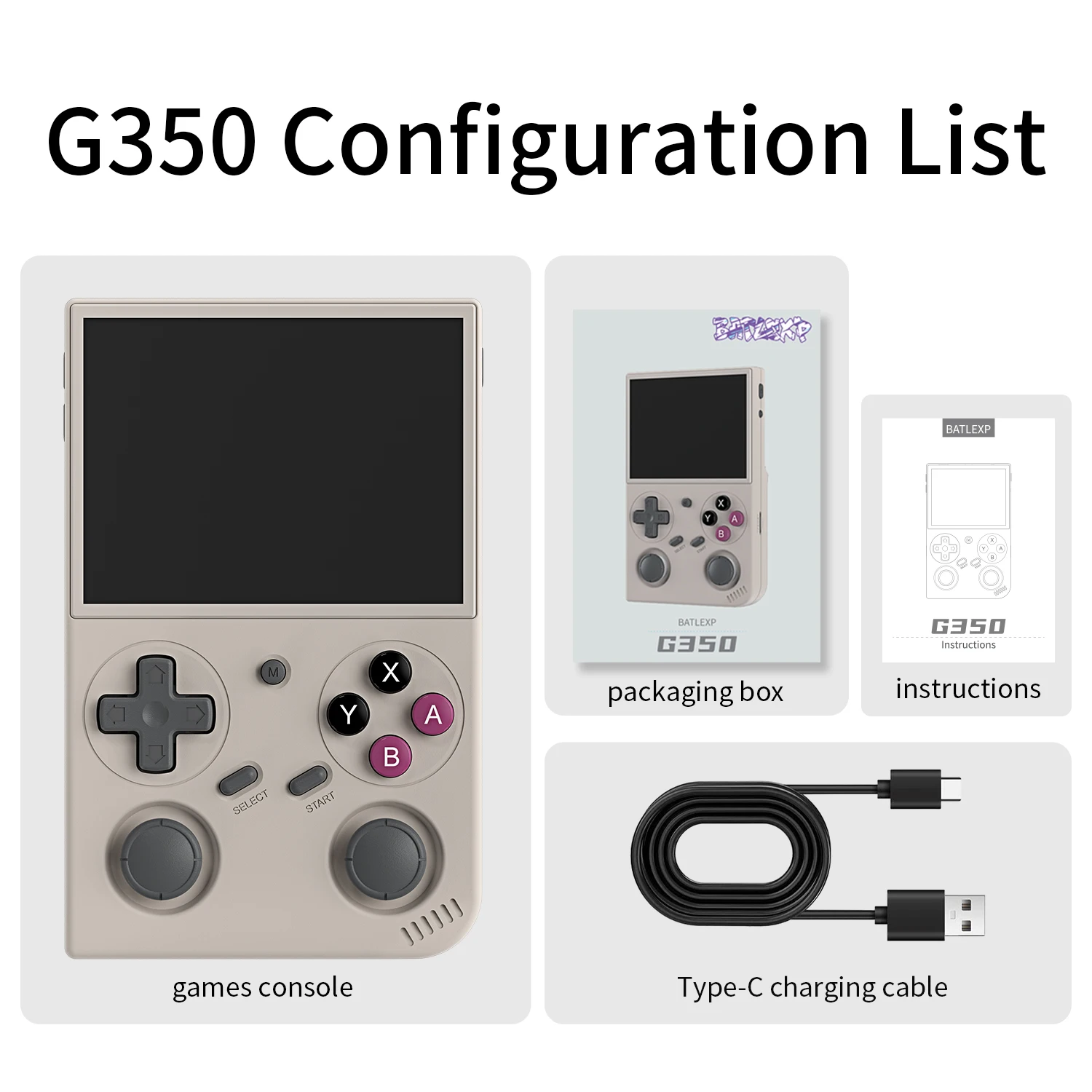 Handheld Game Console 3.5'' IPS Screen - Image 5