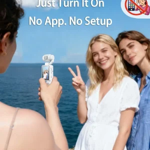 2026 Portable 1MP Digital Camera with 4K Video - Thumbnail Image 3