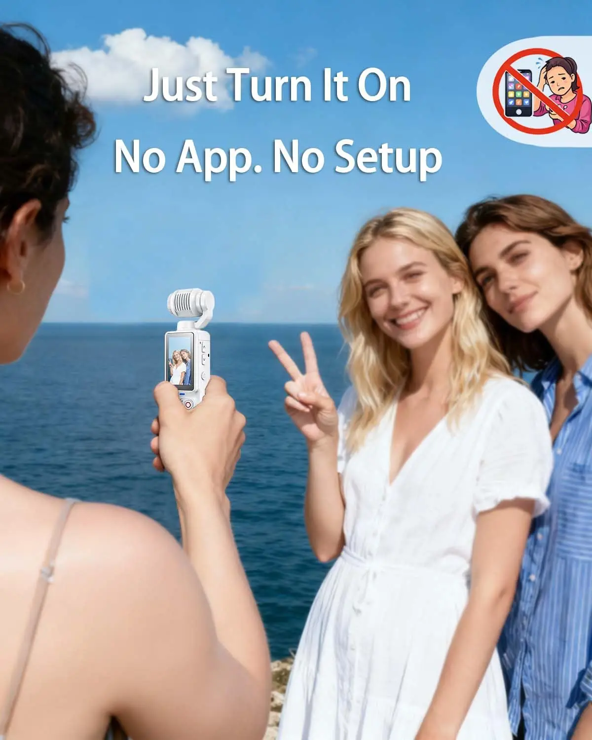 2026 Portable 1MP Digital Camera with 4K Video - Image 3