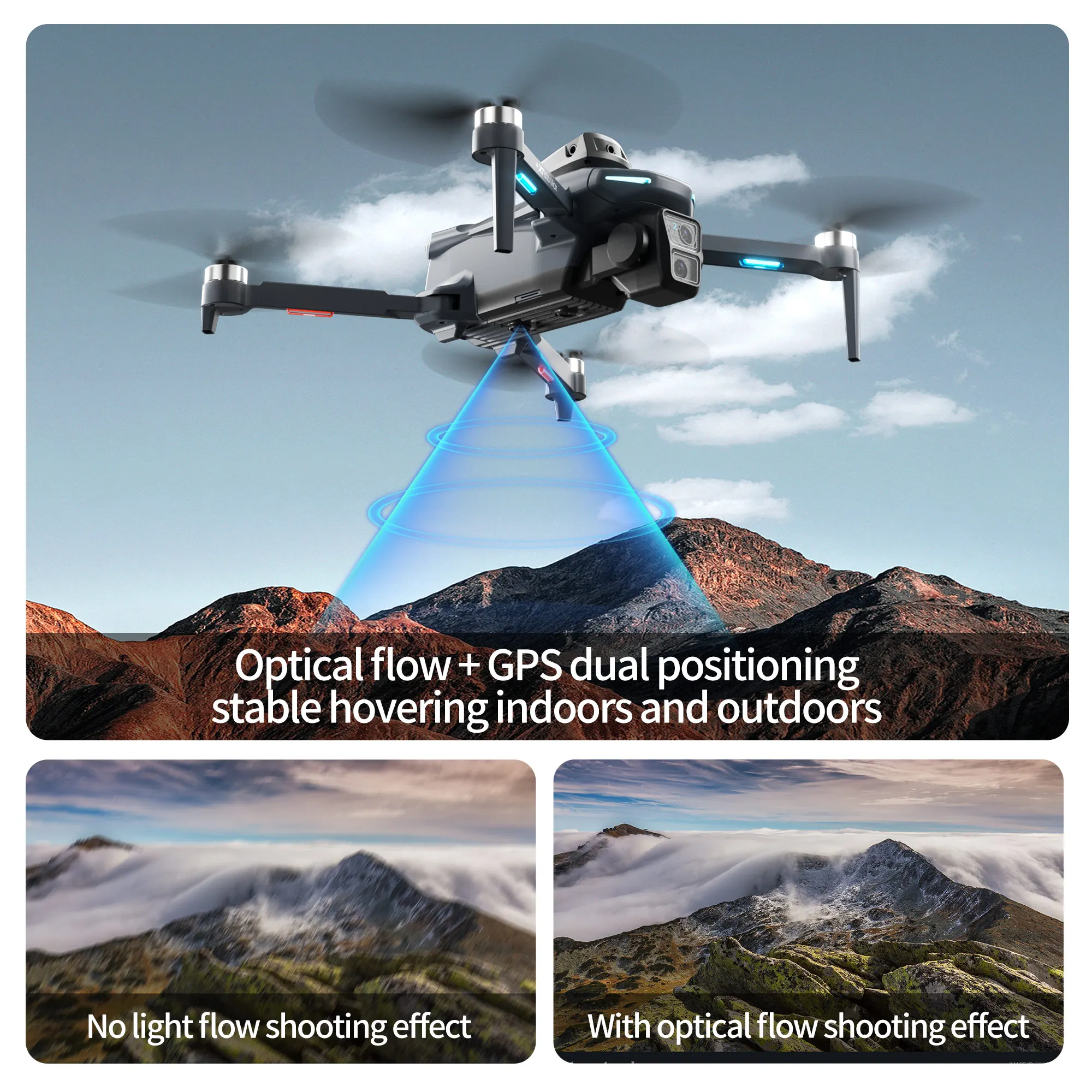 XIAOMI XT606 GPS Drone 8K HD Professional dual camera - Image 4