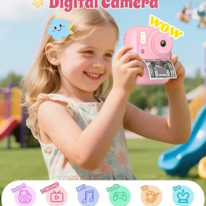 Kids Camera Instant Print 2.5K UHD Digital Camera with 2.6" LCD - Thumbnail Image 8