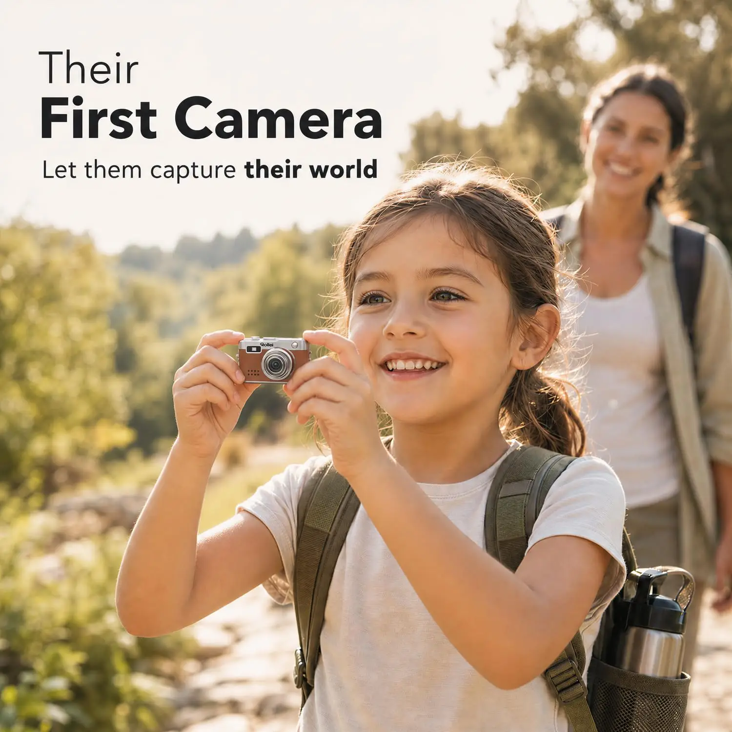 【US STOCK】Rollei Mini Keychain Digital Camera 1080P for Travel - Image 2