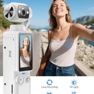 2026 Portable 1MP Digital Camera with 4K Video - Thumbnail Image 2