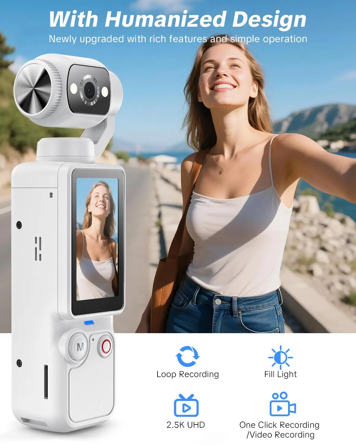 2026 Portable 1MP Digital Camera with 4K Video - Image 2
