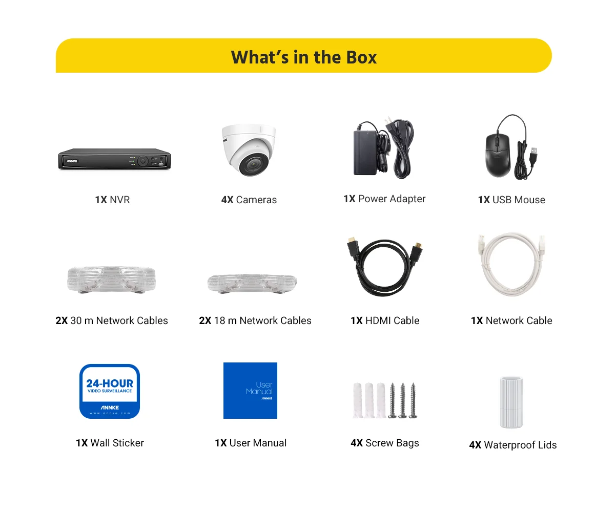 ANNKE 4K Ultra HD POE Video Surveillance System - Image 37