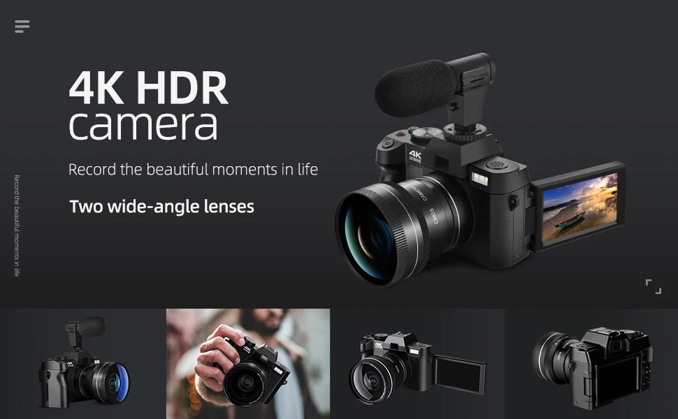 NBD 4K Digital Cameras for Photography,48MP Camera - Image 12