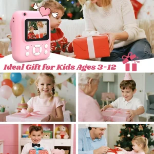 Kids Camera Instant Print 2.5K UHD Digital Camera with 2.6" LCD - Thumbnail Image 11