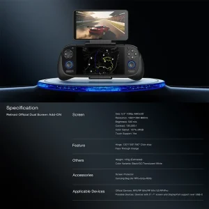 Retroid Dual Screen Add-on Expand 5.5Inch - Thumbnail Image 17