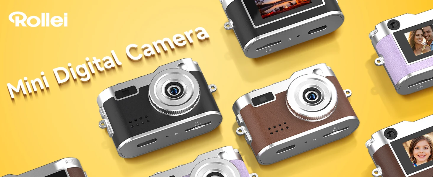 【US STOCK】Rollei Mini Keychain Digital Camera 1080P for Travel - Image 12