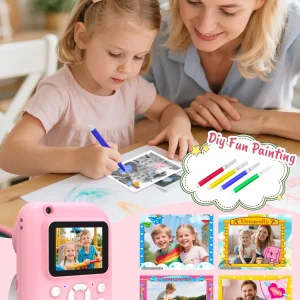Kids Camera Instant Print 2.5K UHD Digital Camera with 2.6" LCD - Thumbnail Image 4