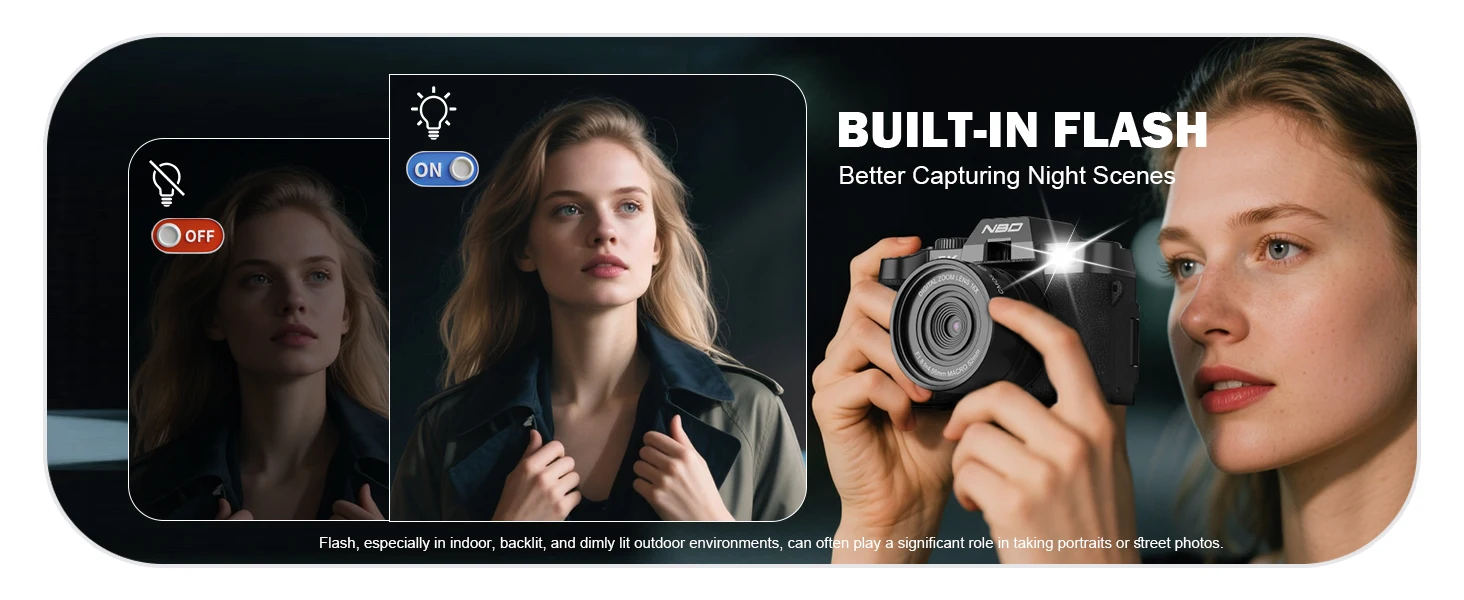 NBD 4K Digital Cameras for Photography,48MP Camera - Image 18
