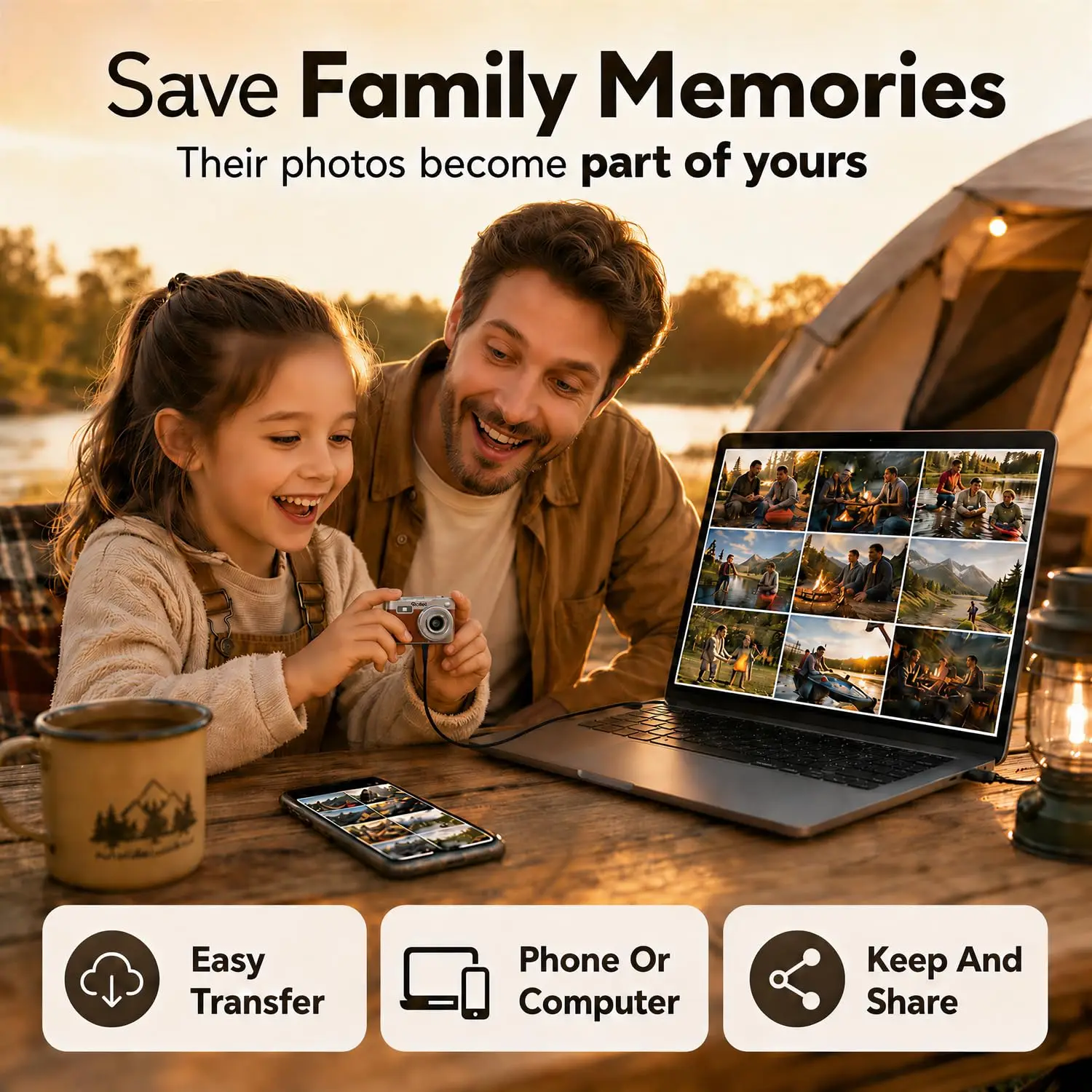 【US STOCK】Rollei Mini Keychain Digital Camera 1080P for Travel - Image 10