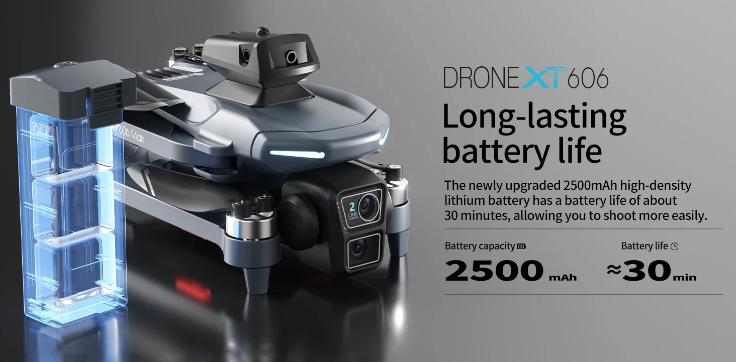 XIAOMI XT606 GPS Drone 8K HD Professional dual camera - Image 16