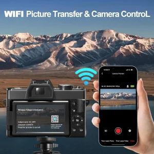 NBD 4K Digital Cameras for Photography,48MP Camera - Thumbnail Image 5