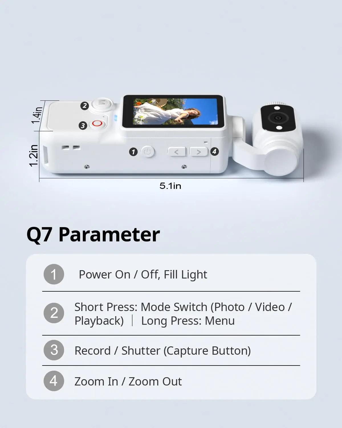 2026 Portable 1MP Digital Camera with 4K Video - Image 8
