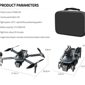 XIAOMI XT606 GPS Drone 8K HD Professional dual camera - Thumbnail Image 18
