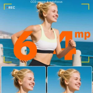4K Digital Camera for Photography,4k Camera with Ring Light - Thumbnail Image 5